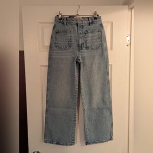 Reformation- Alyssa High Rise Wide Leg Jean- Size 27